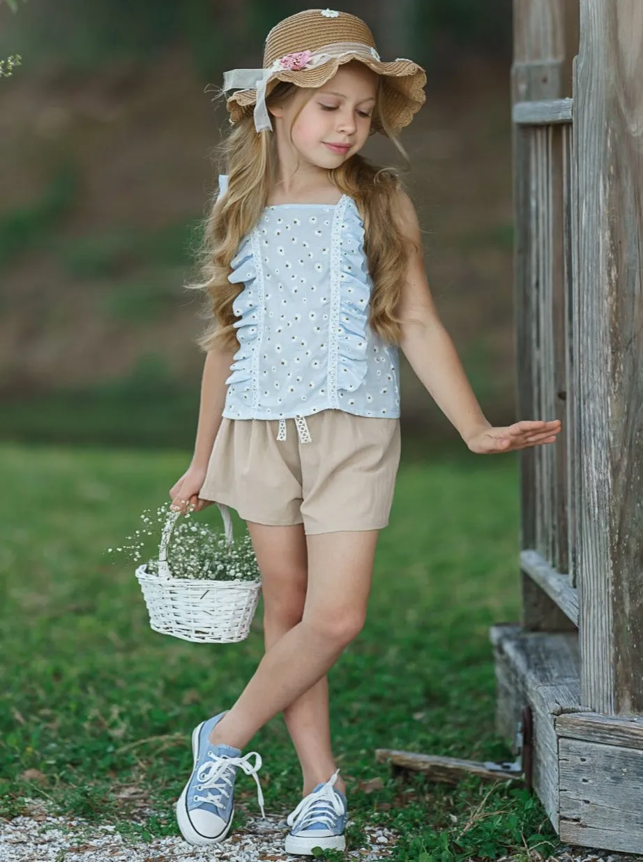 Live Like It's Spring Shorts Set