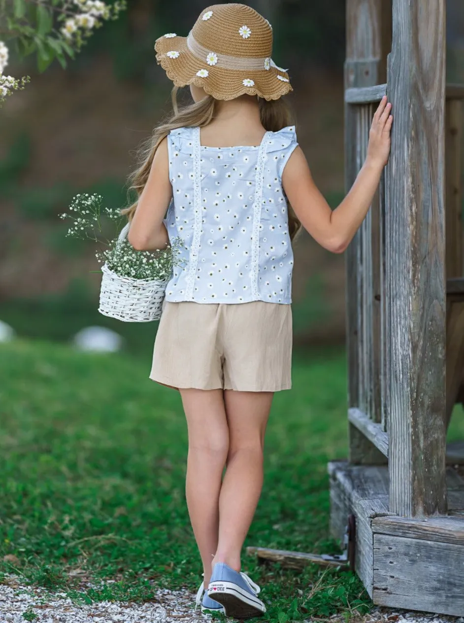 Live Like It's Spring Shorts Set