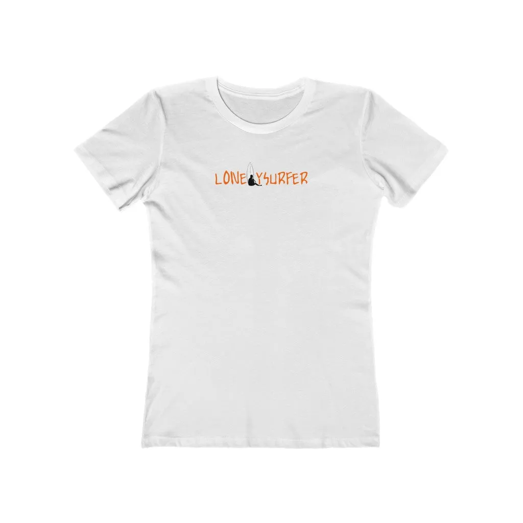 LonelySurfer Drunk Skeli T - White