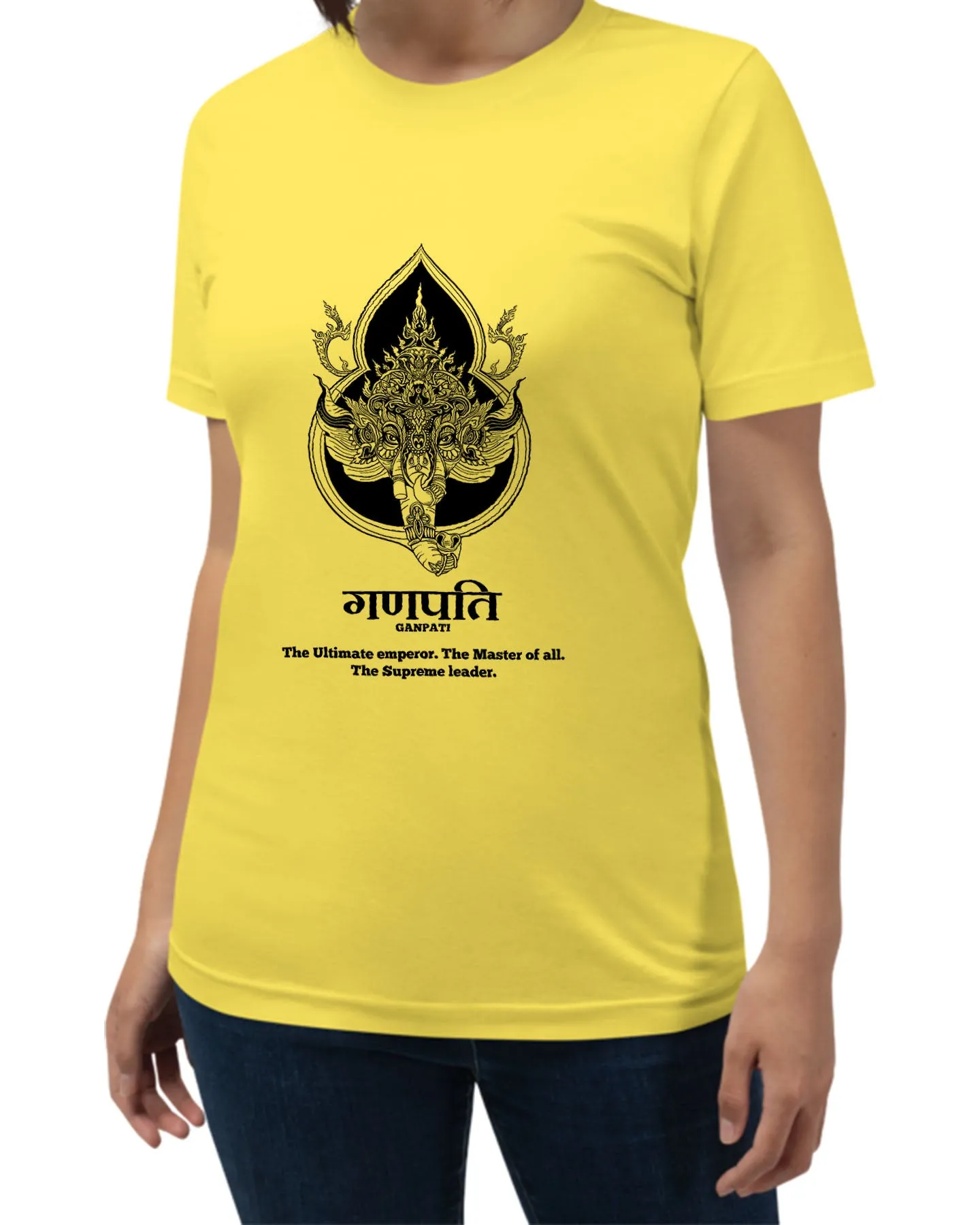 Lord Ganesha, Sanskrit T-shirt