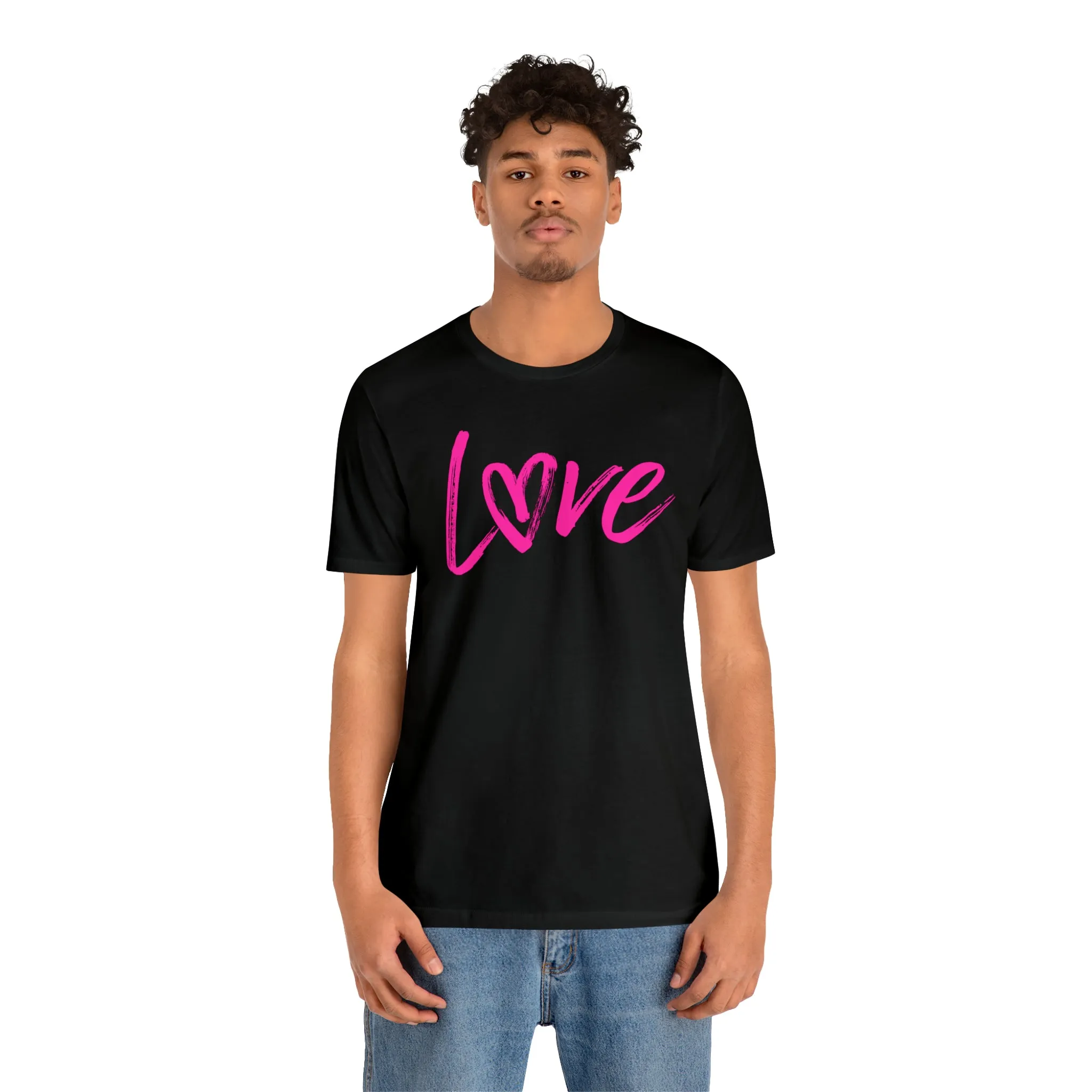 Love Brushscript Short Sleeve Tee