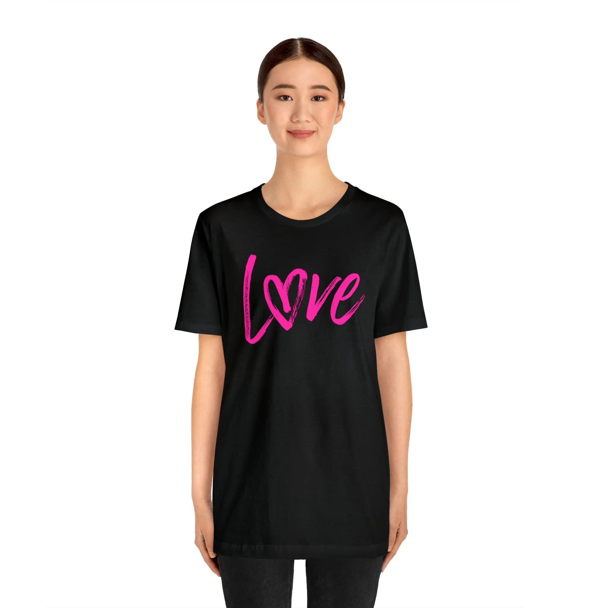 Love Brushscript Short Sleeve Tee
