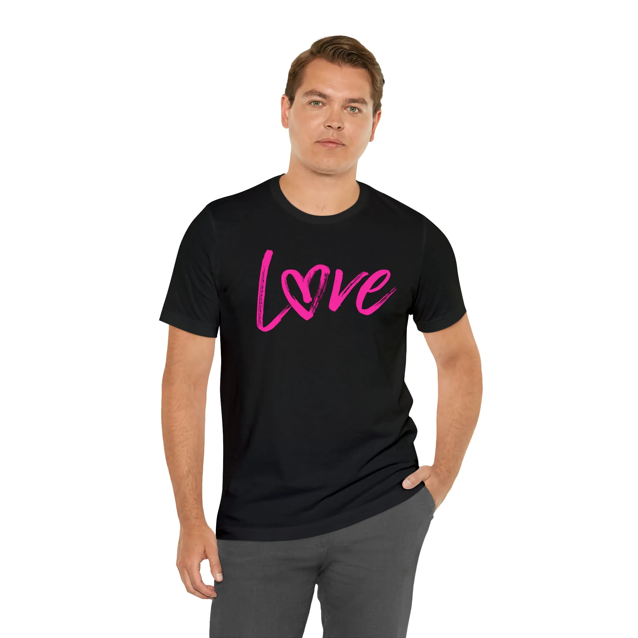 Love Brushscript Short Sleeve Tee