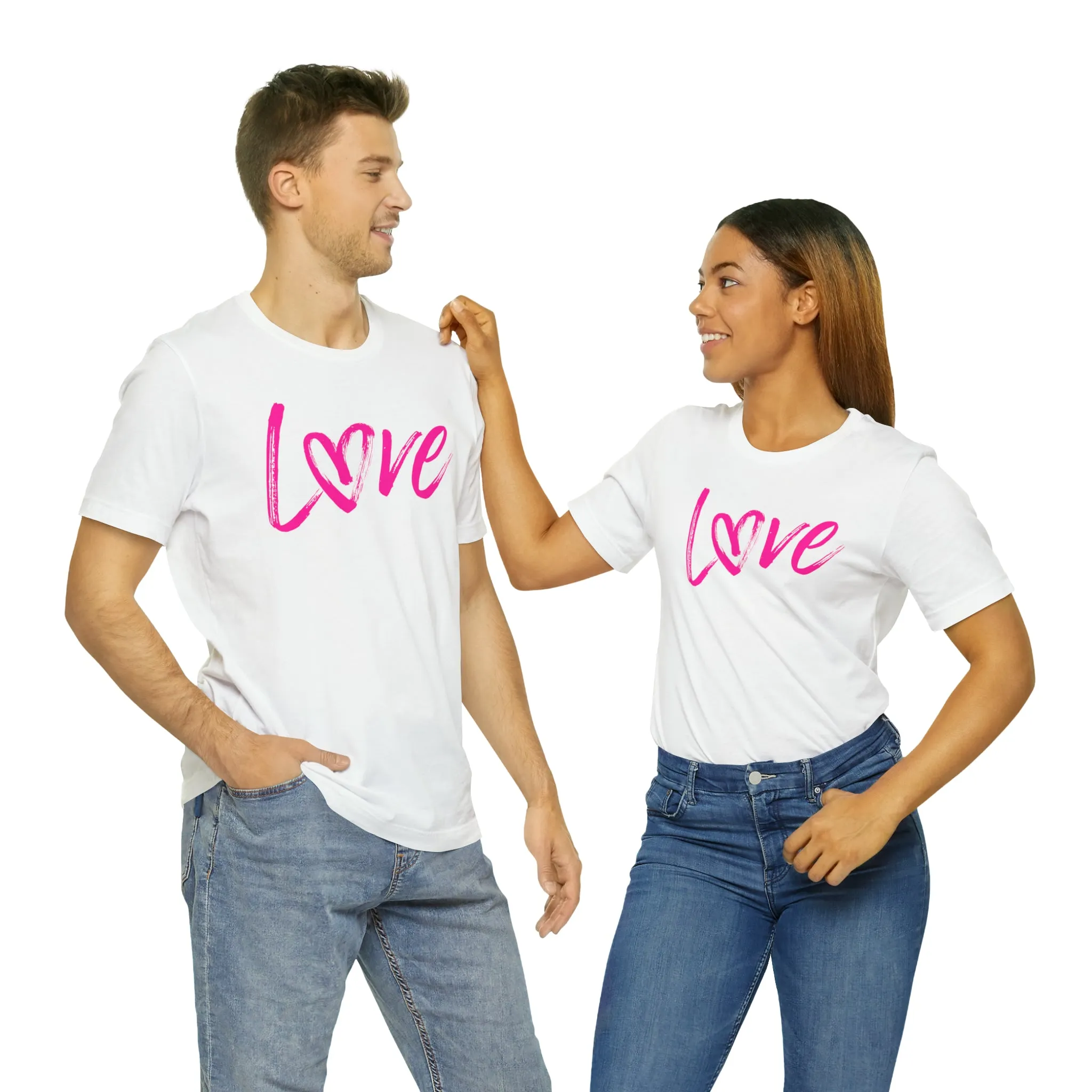 Love Brushscript Short Sleeve Tee