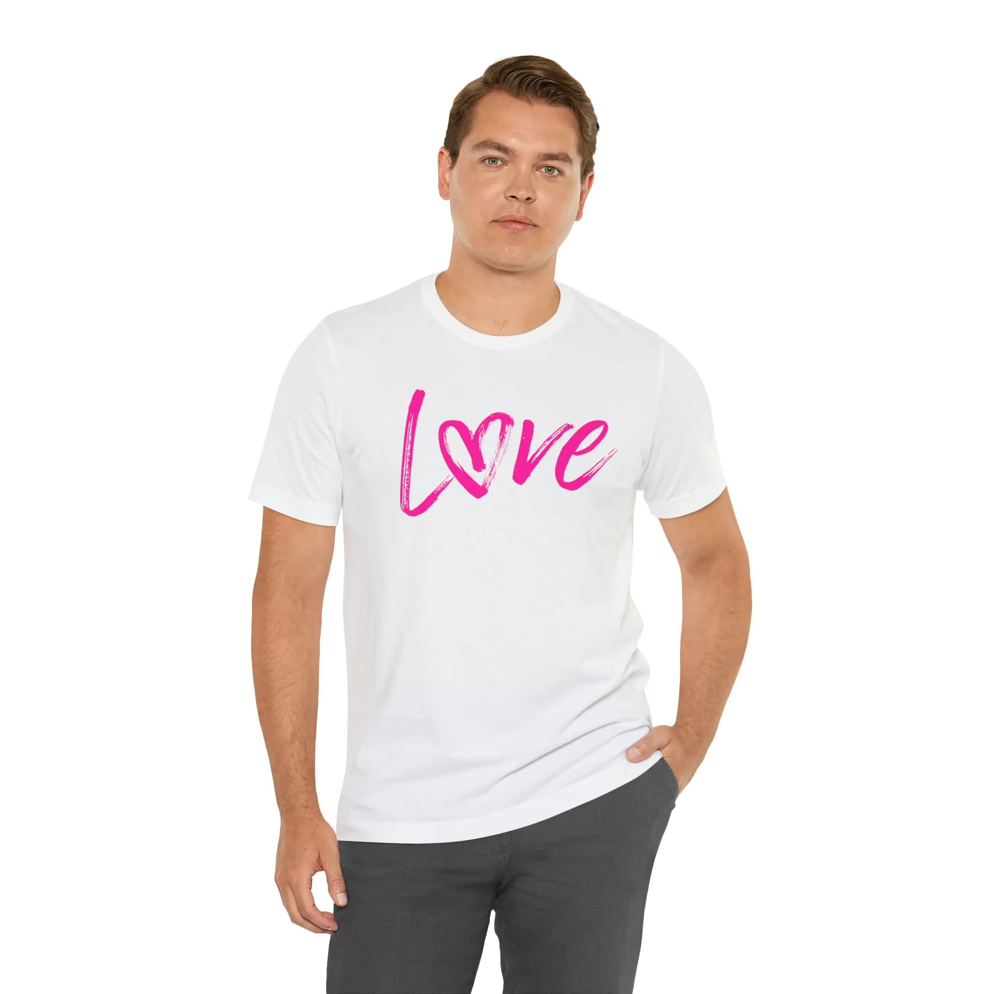 Love Brushscript Short Sleeve Tee