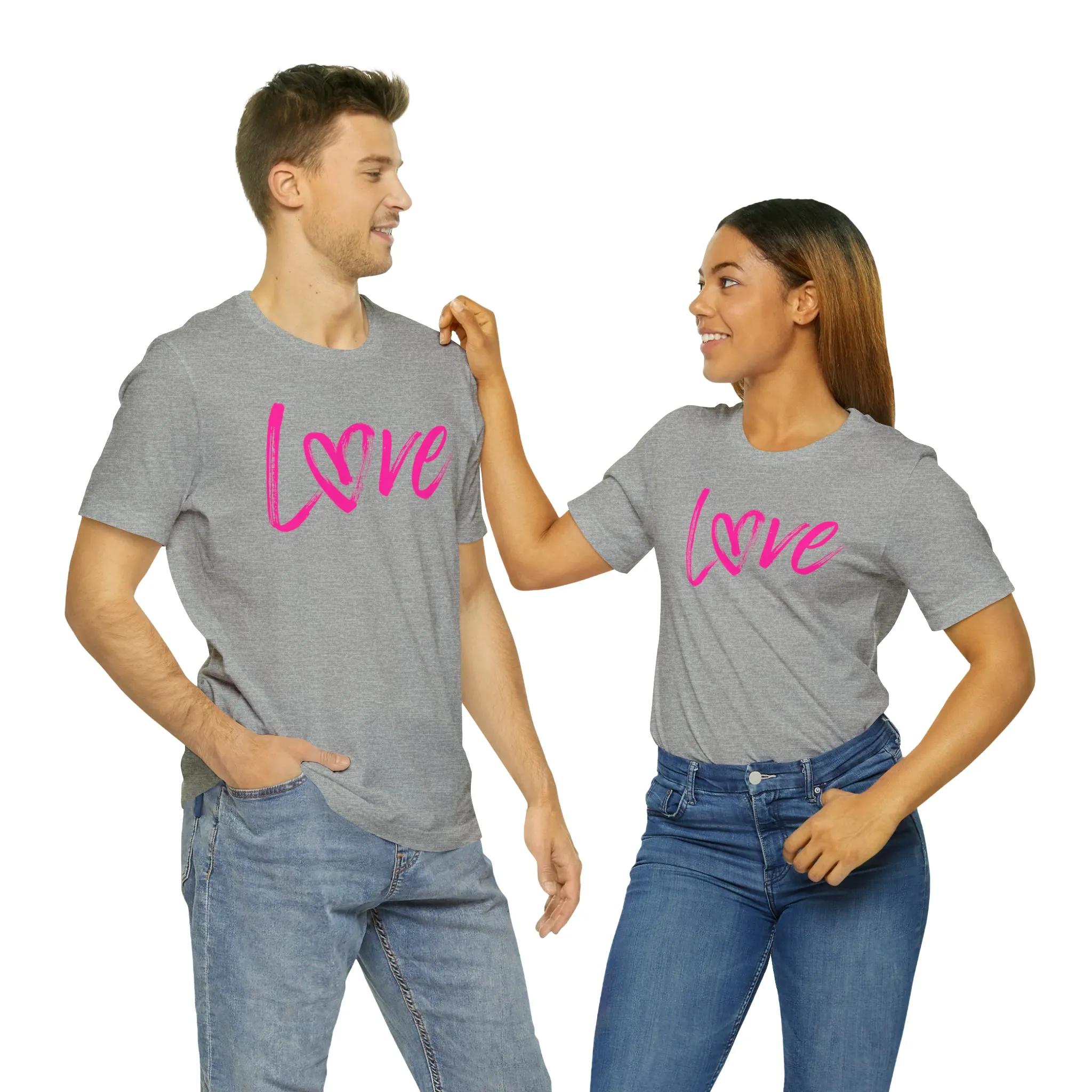 Love Brushscript Short Sleeve Tee