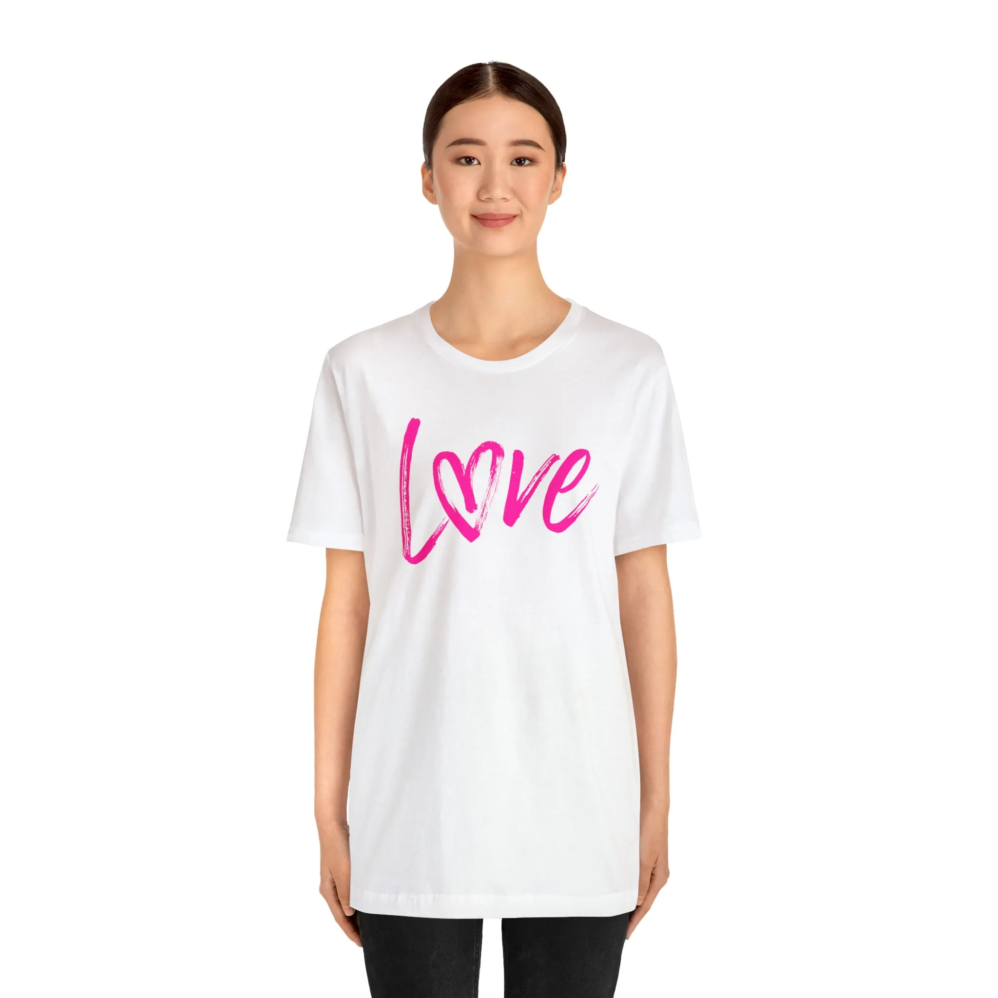Love Brushscript Short Sleeve Tee