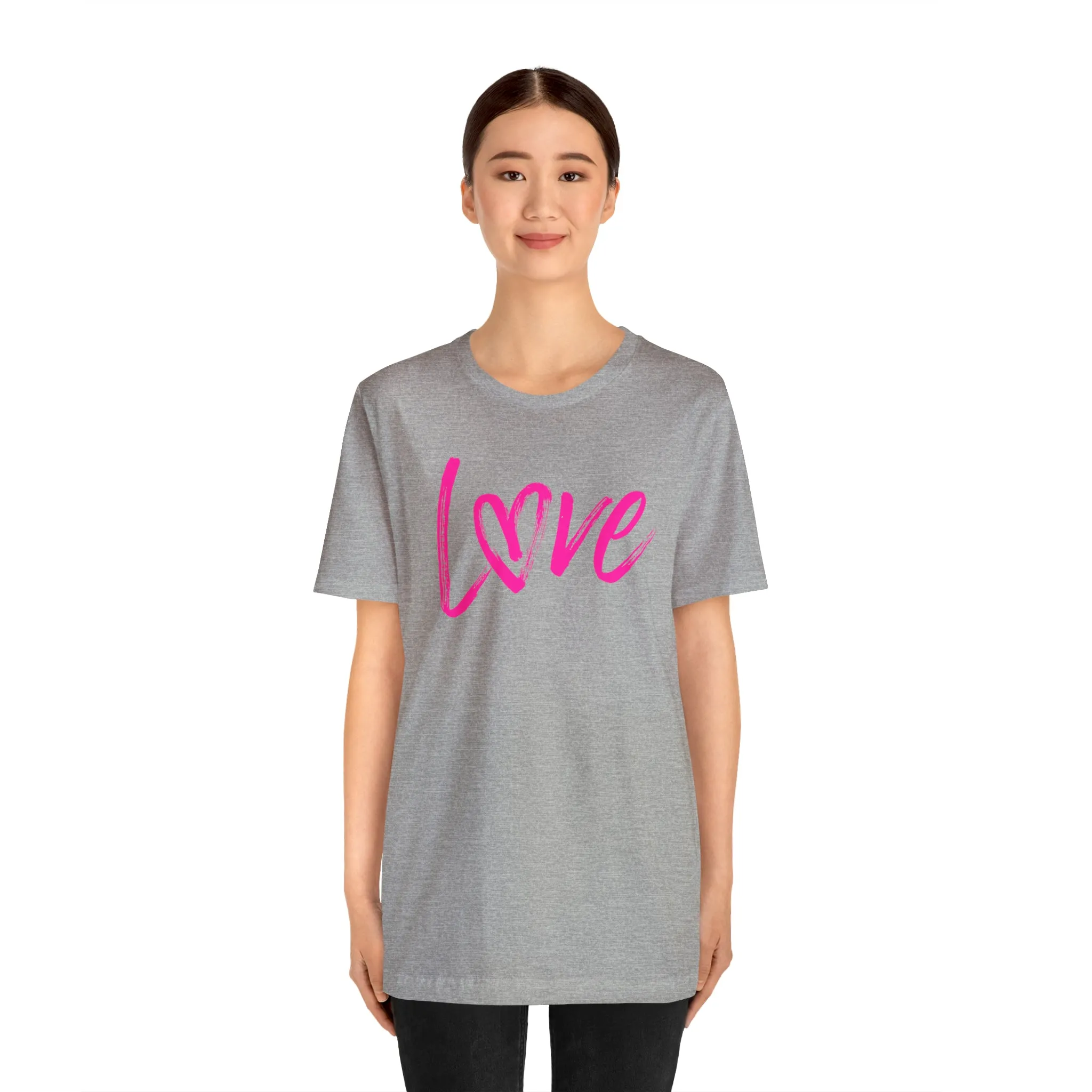 Love Brushscript Short Sleeve Tee