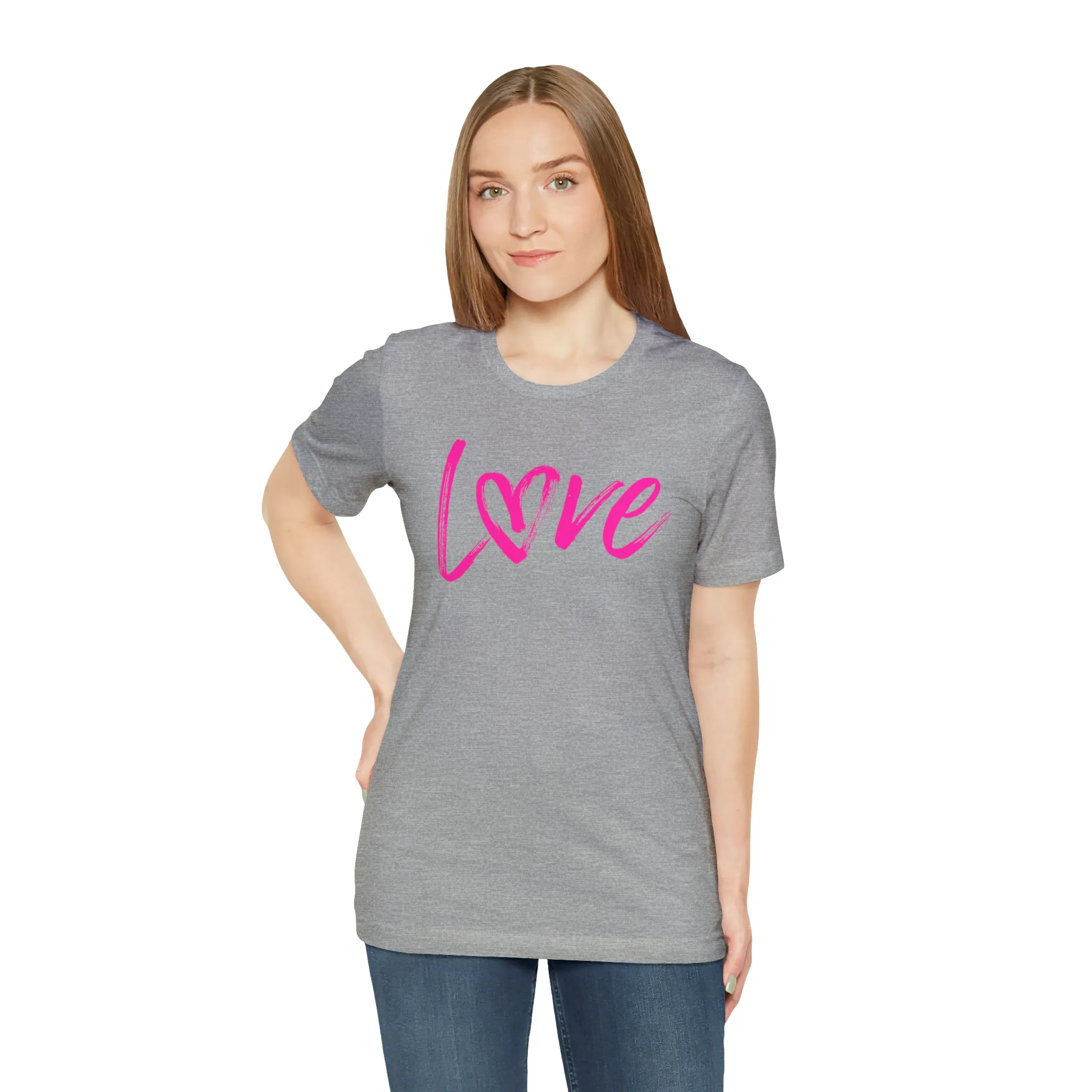 Love Brushscript Short Sleeve Tee