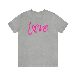 Love Brushscript Short Sleeve Tee