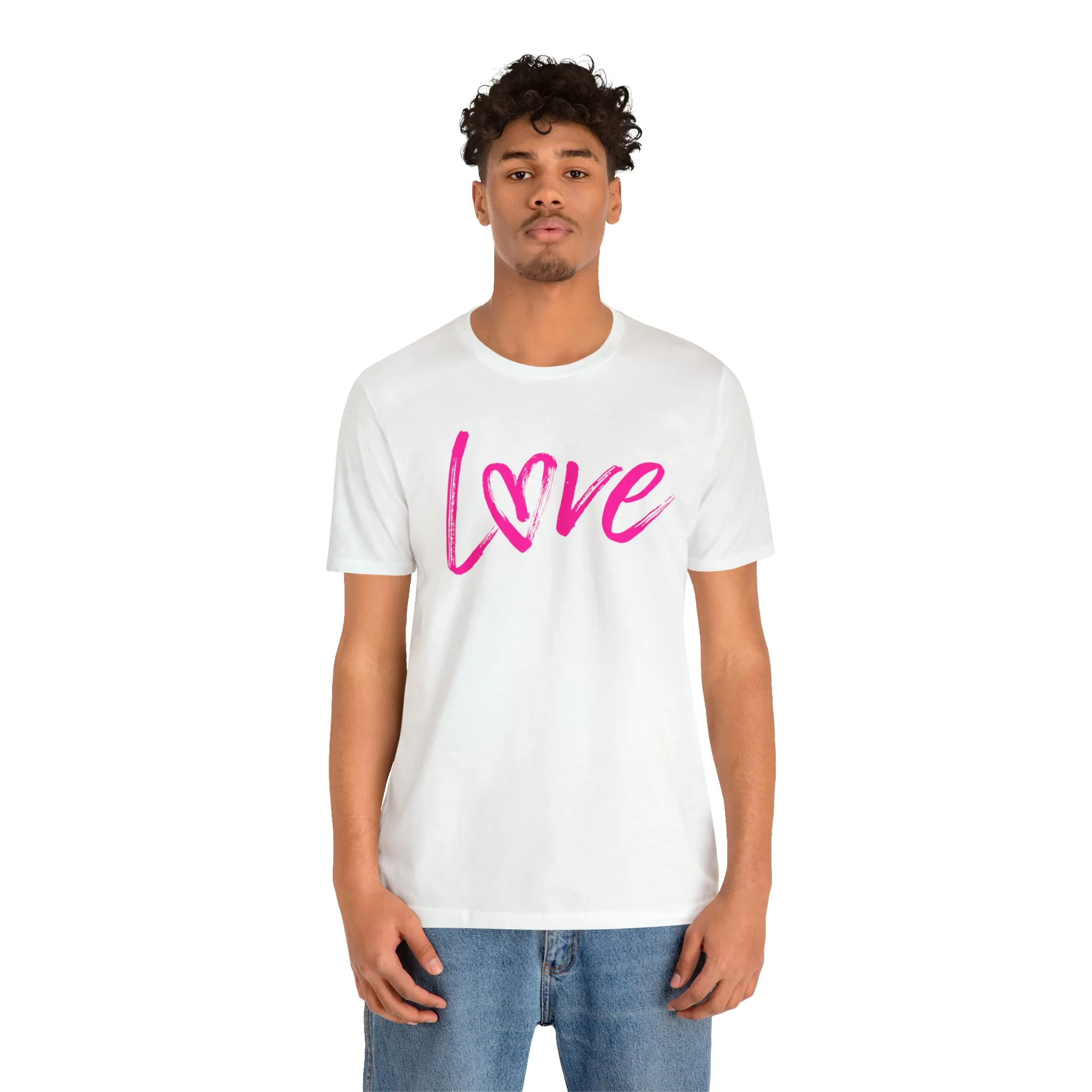 Love Brushscript Short Sleeve Tee