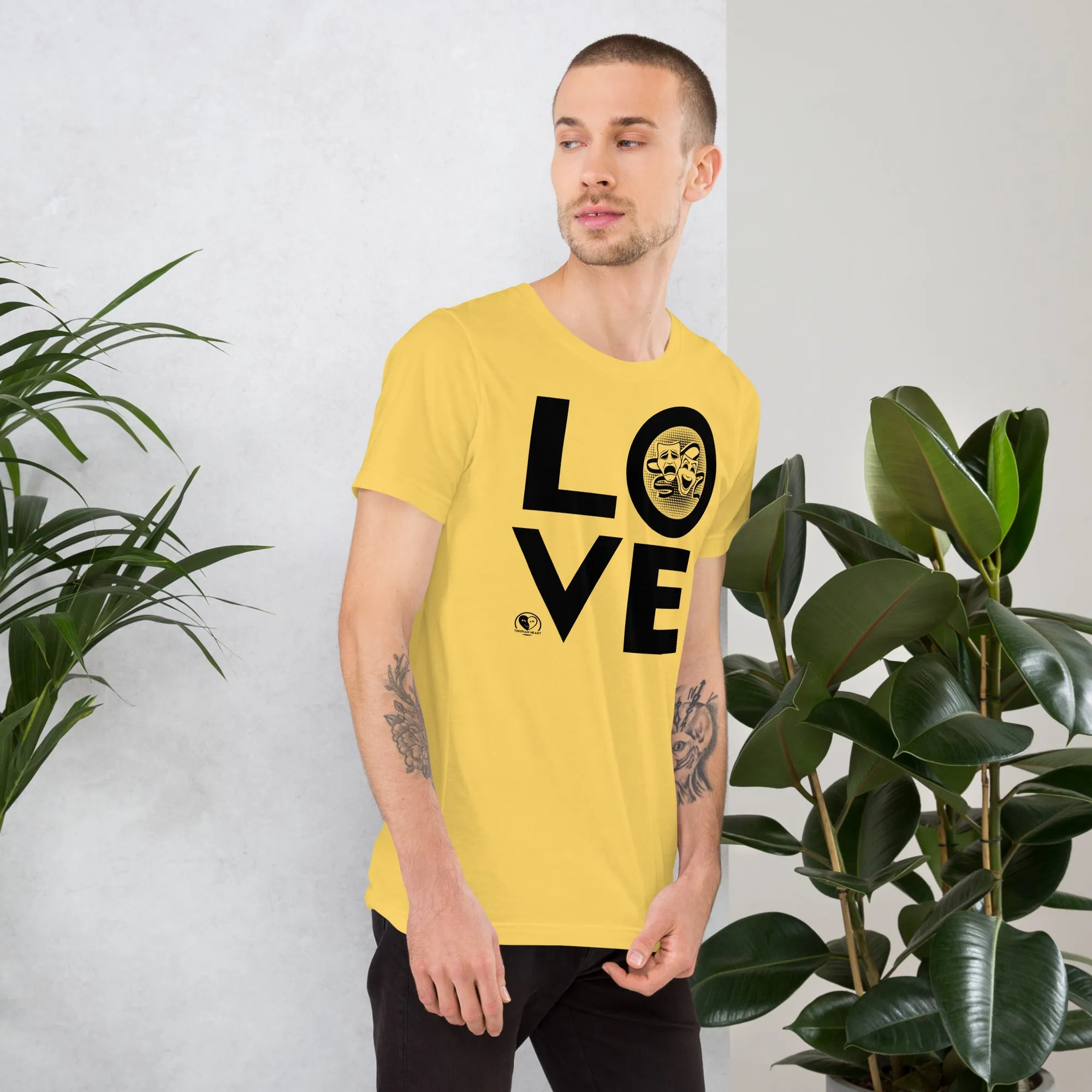 Love Drama Acting Theatre - Short-Sleeve Staple Unisex T-Shirt