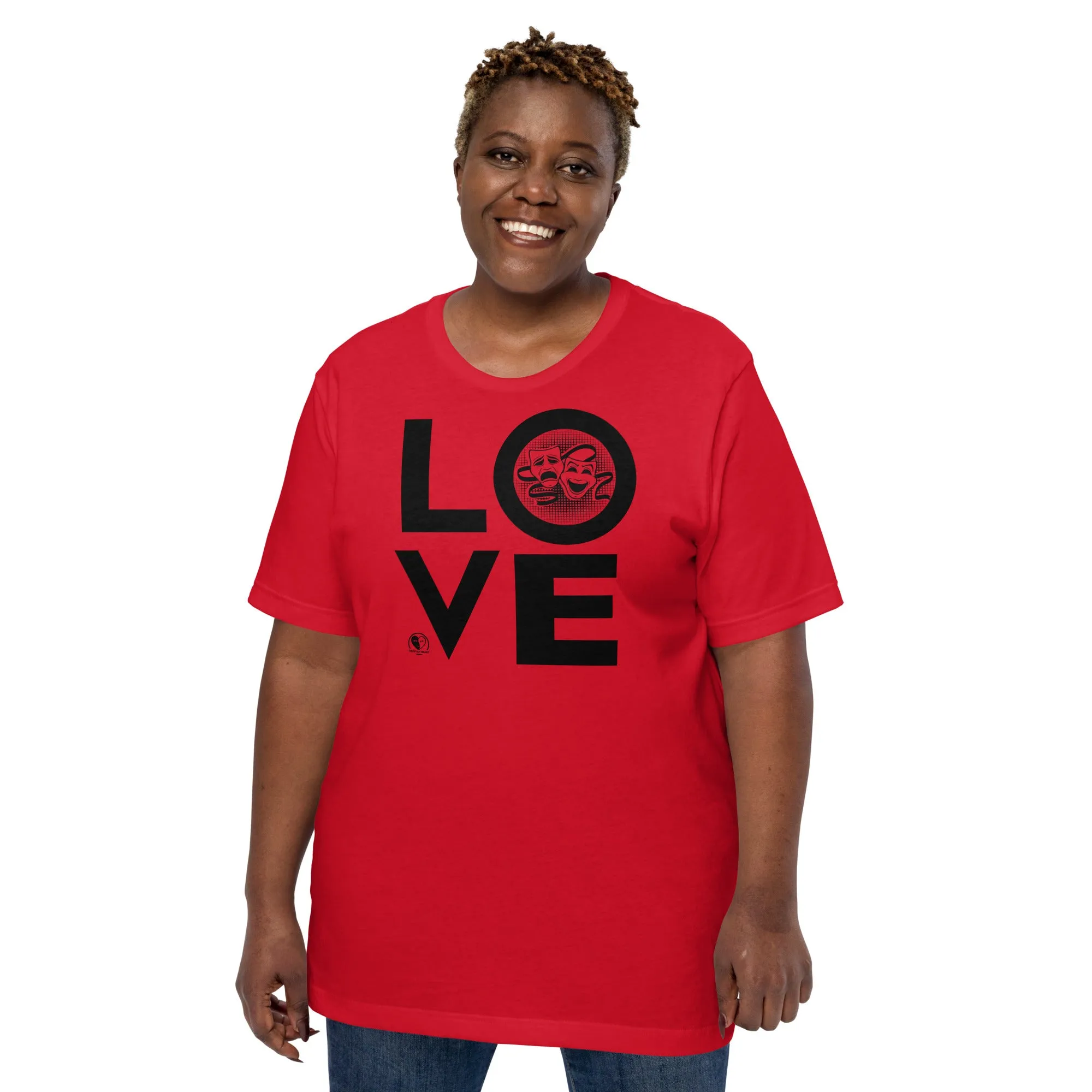 Love Drama Acting Theatre - Short-Sleeve Staple Unisex T-Shirt