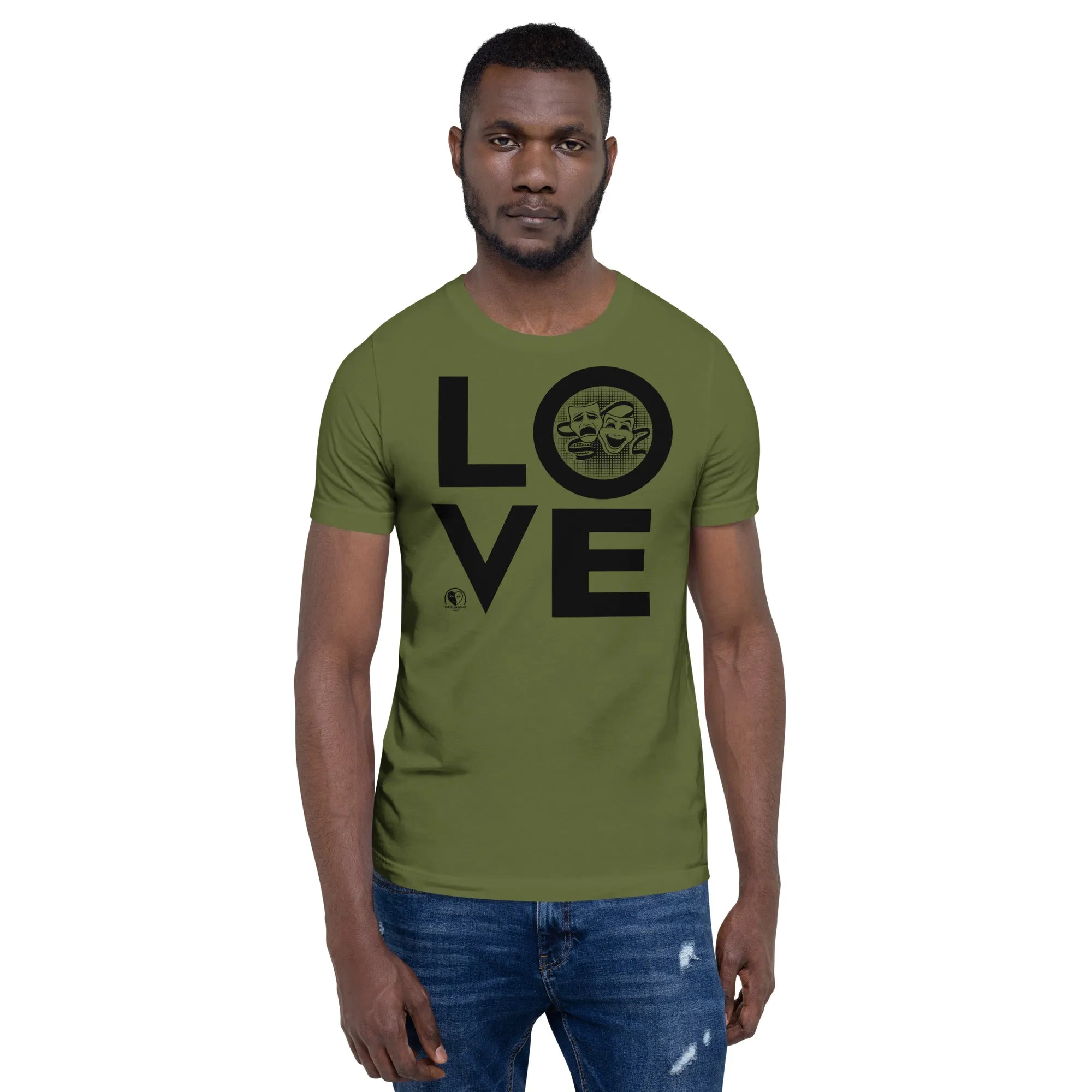Love Drama Acting Theatre - Short-Sleeve Staple Unisex T-Shirt