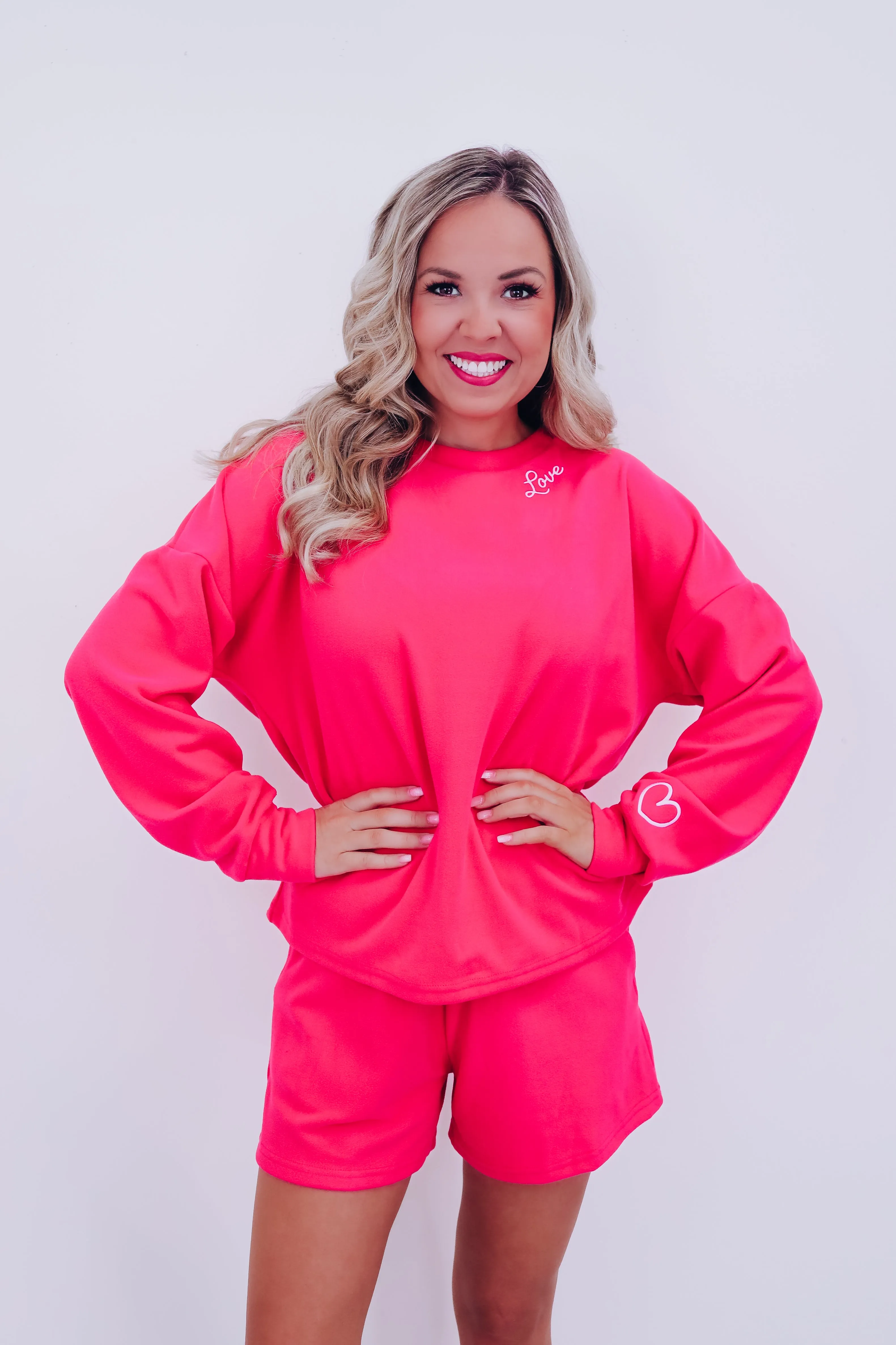 Love Fleece Lounge Set