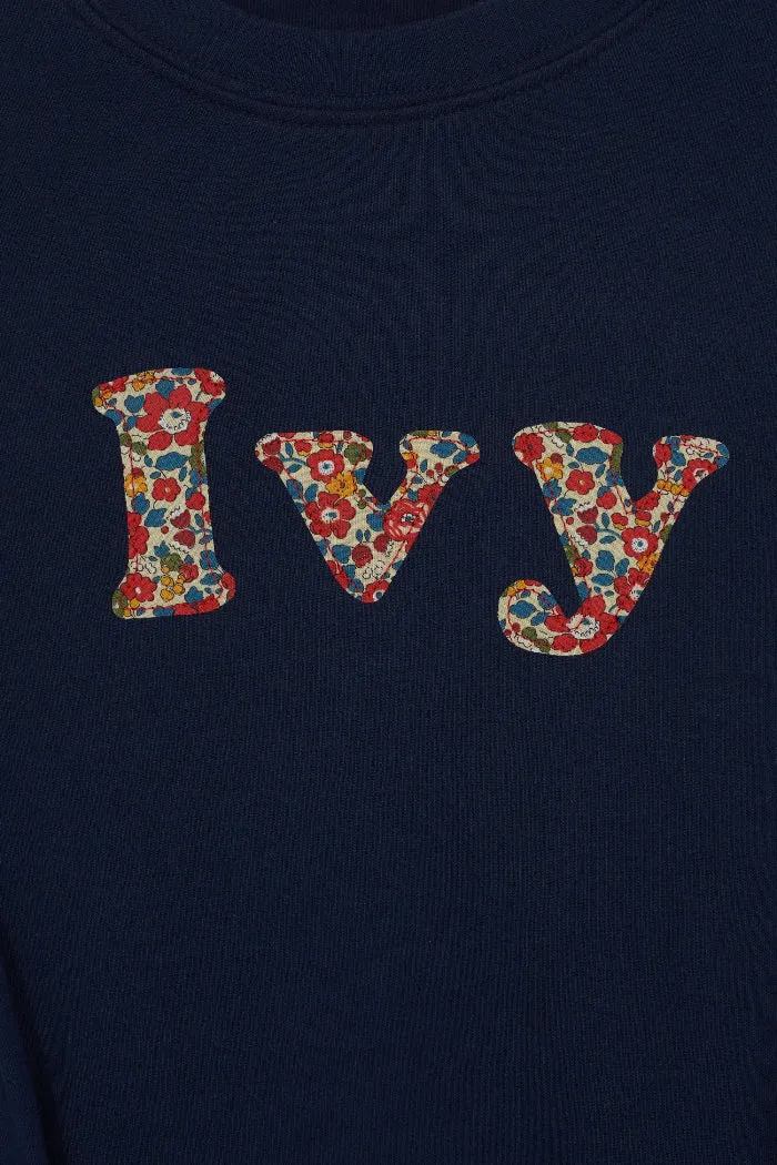 Lowercase Name T-Shirt in Choice of Liberty Print