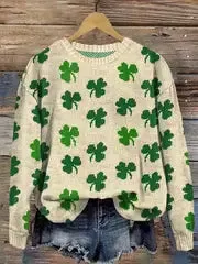 Lucky Clover Sweater