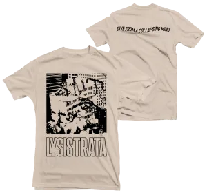 LYSISTRATA  "Building" Light Sand T-Shirt