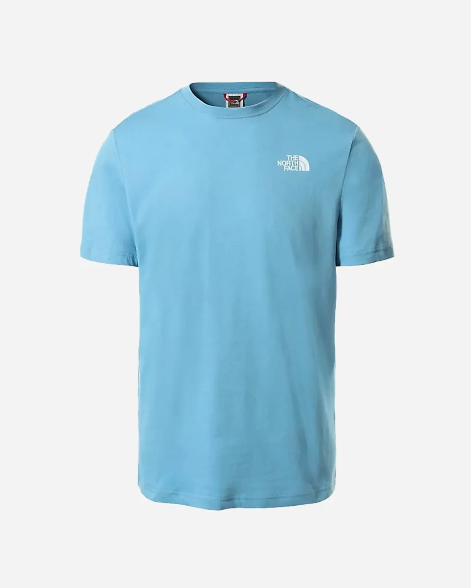 M Red Box Tee - Niagara Blue Monterey