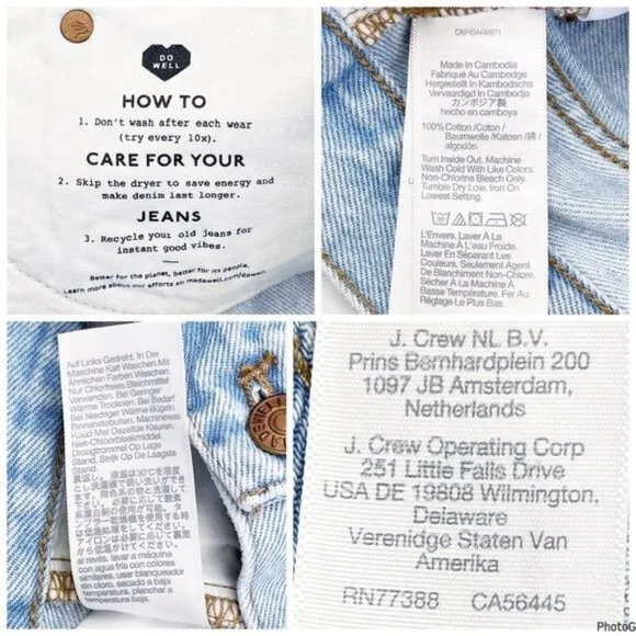 Madewell Relaxed Denim Shorts in Cedarcroft Wash 26