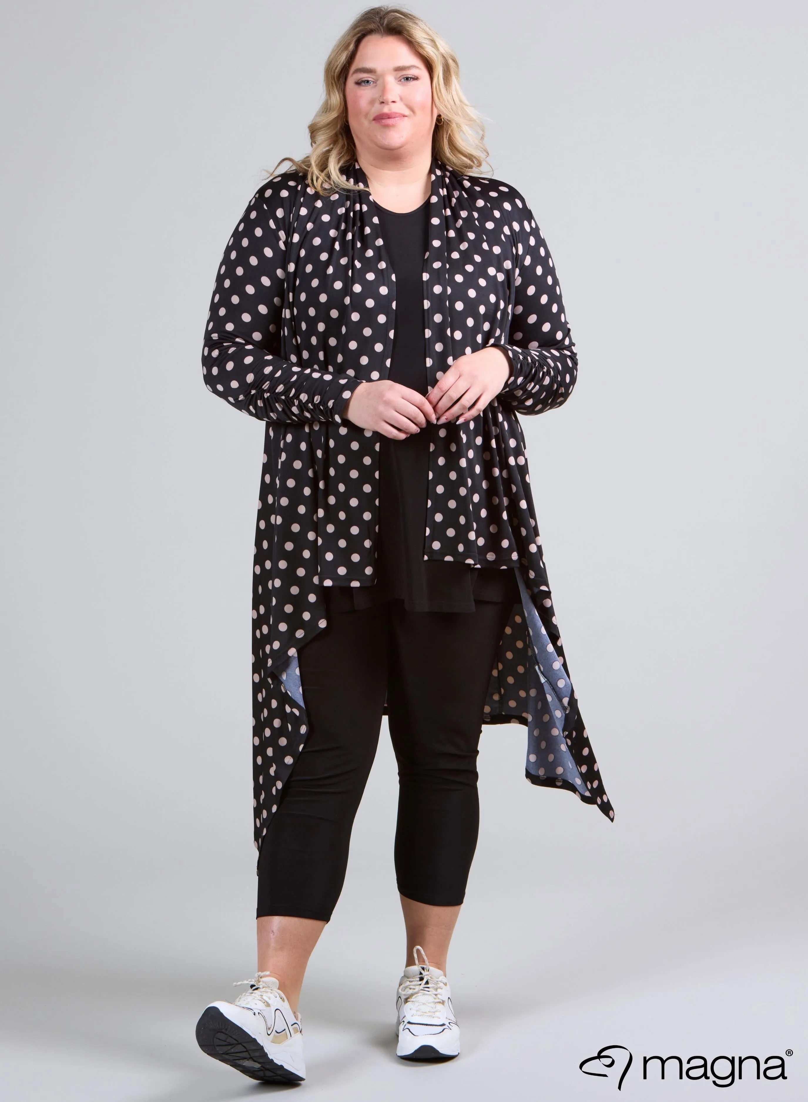 Magna Edgy Cover Print Medium Polka Taupe