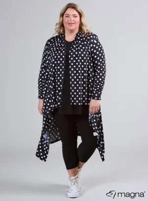 Magna Edgy Cover Print Polka Black