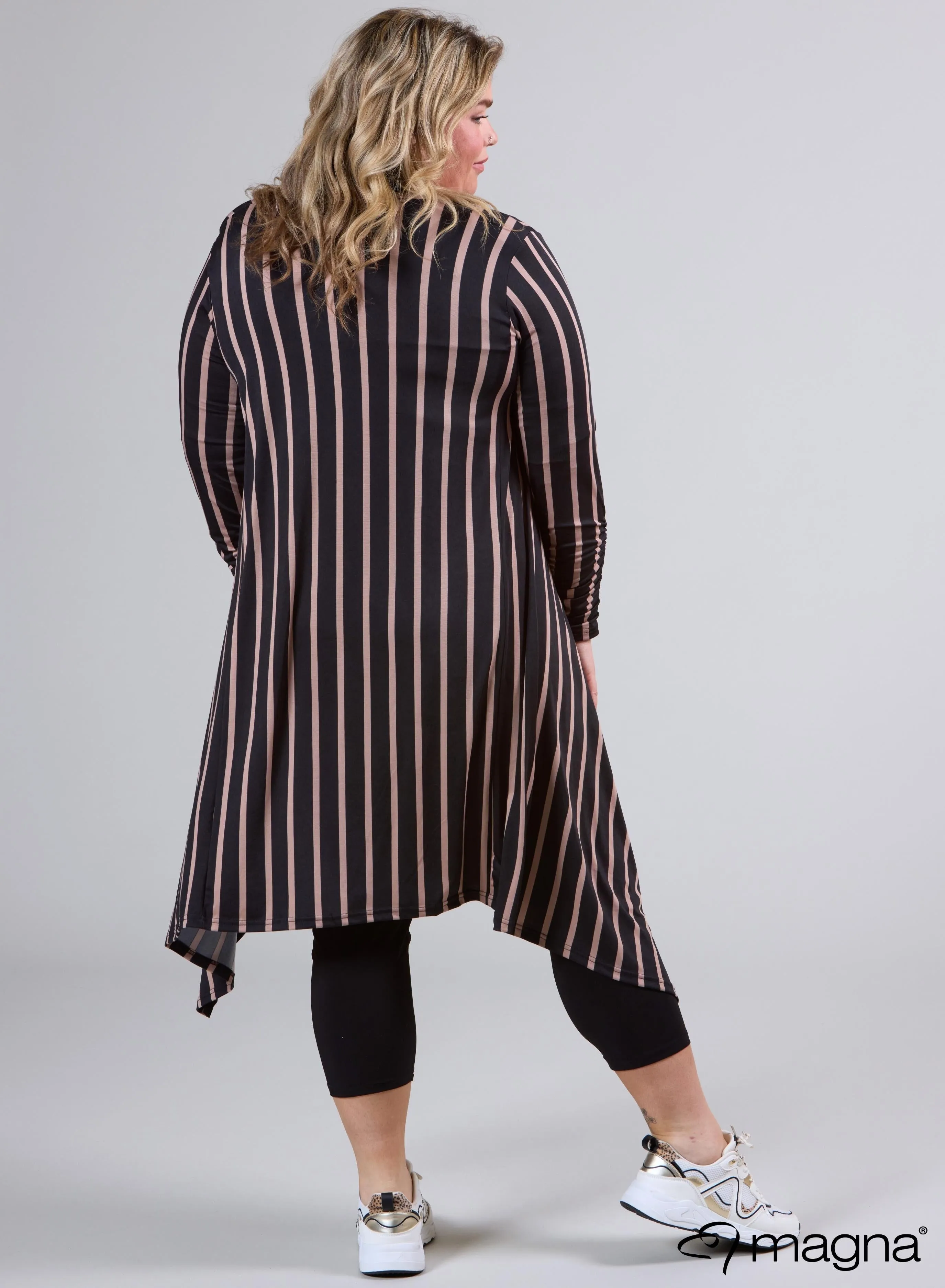 Magna Edgy Cover Print Wide Lines Taupe