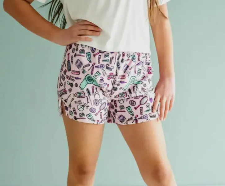 Makeup Plush Shorts