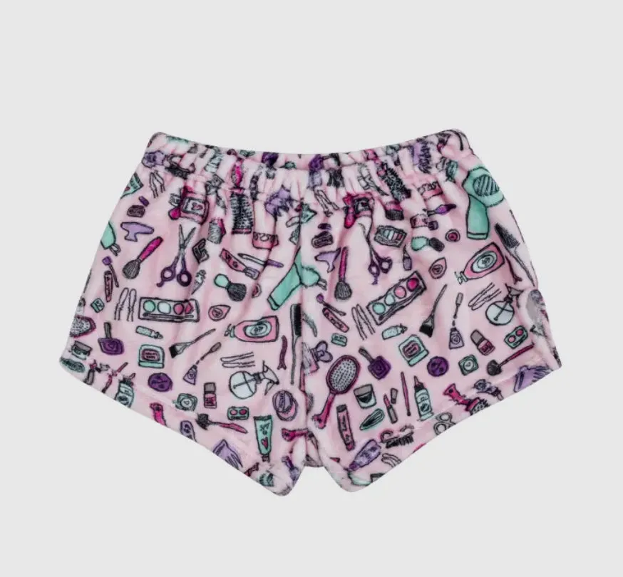 Makeup Plush Shorts