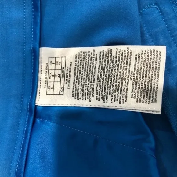 Marciano blue dress shorts size:8