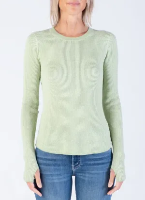 Margaret O'Leary Waffle Crew Top