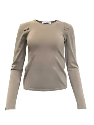 Max Mara Women's Stone Villa Knitted Sweater Size M NWT