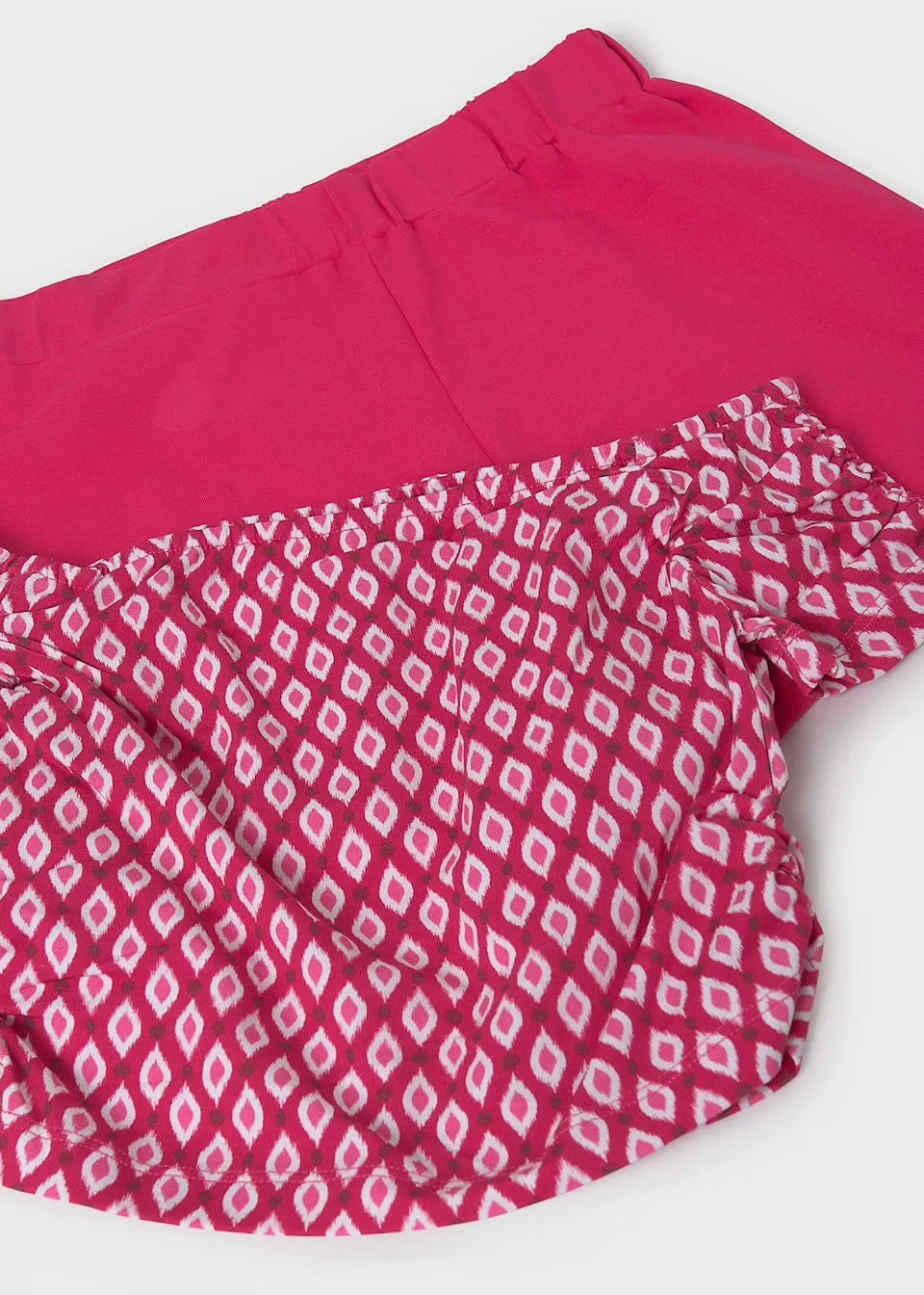 Mayoral Older Girls Shorts Set 6293 Pink