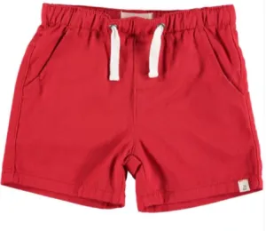 Me & Henry Red Twill Shorts