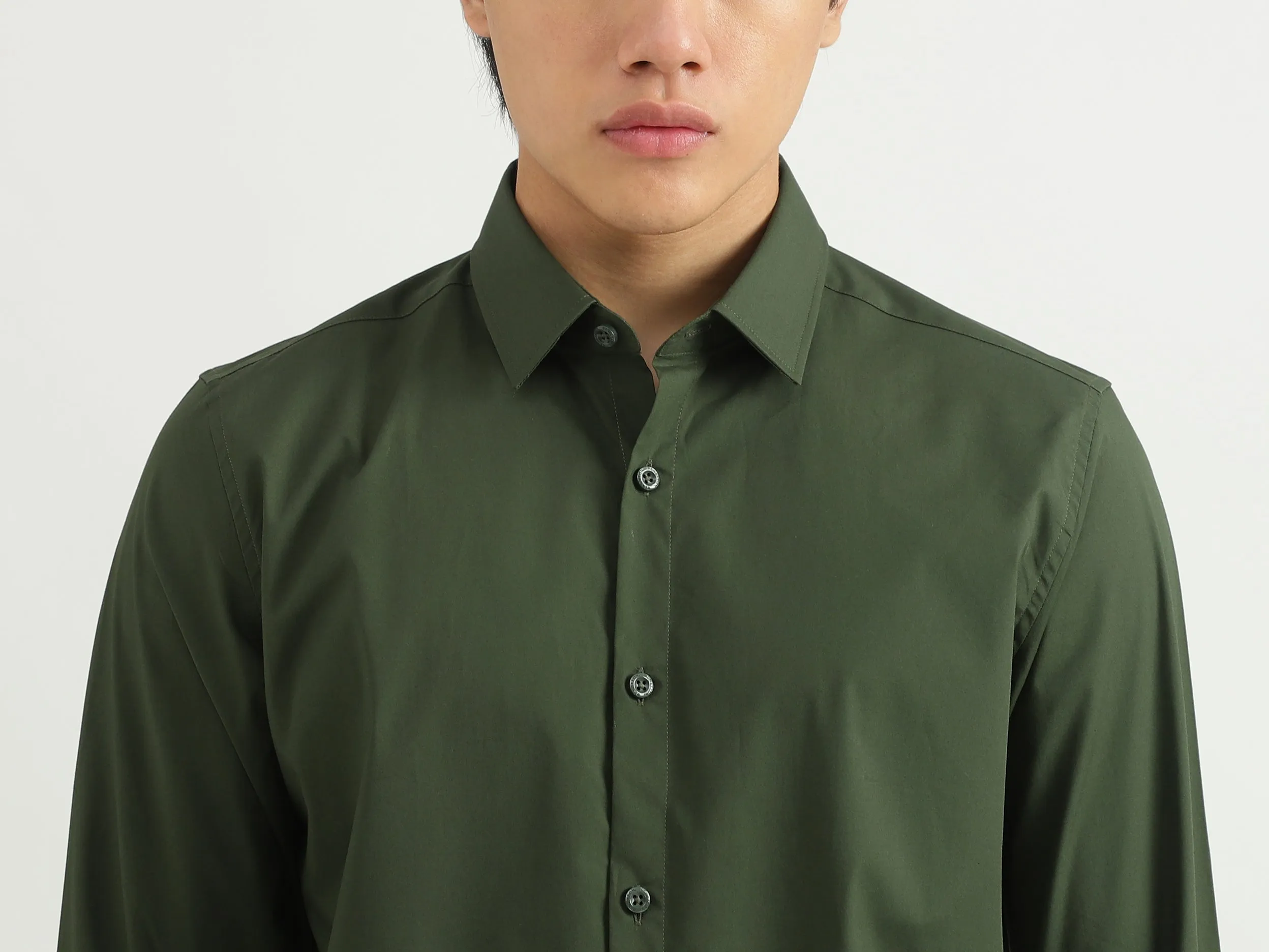 Men Solid Shirt