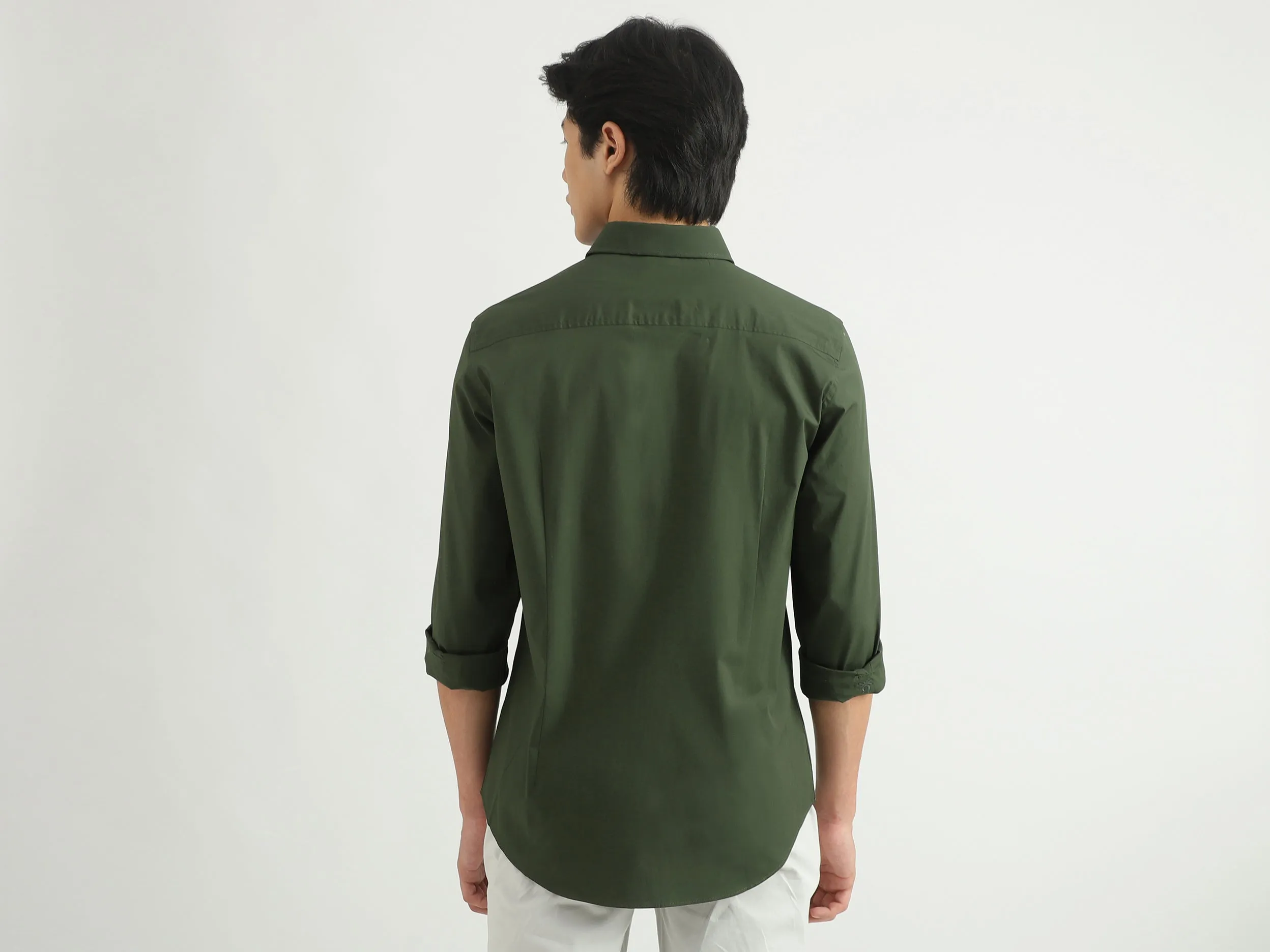 Men Solid Shirt