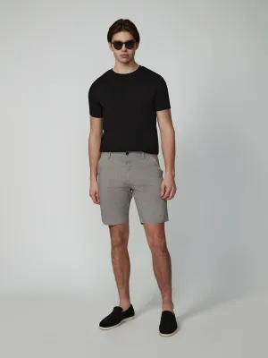 MEN'S BUNGEE PLAID CHINO SHORT