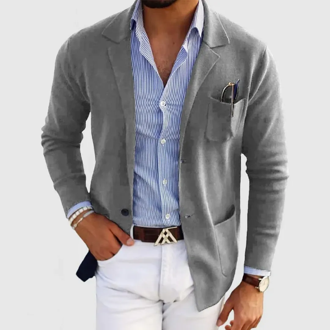 Men's Formal Long Sleeve Cardigan | Knit