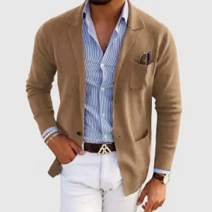 Men's Formal Long Sleeve Cardigan | Knit