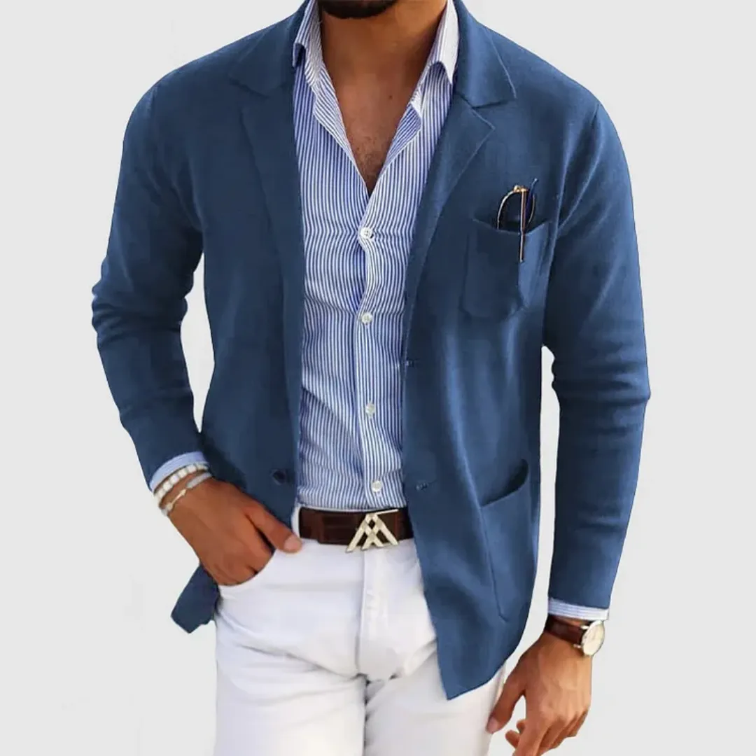 Men's Formal Long Sleeve Cardigan | Knit