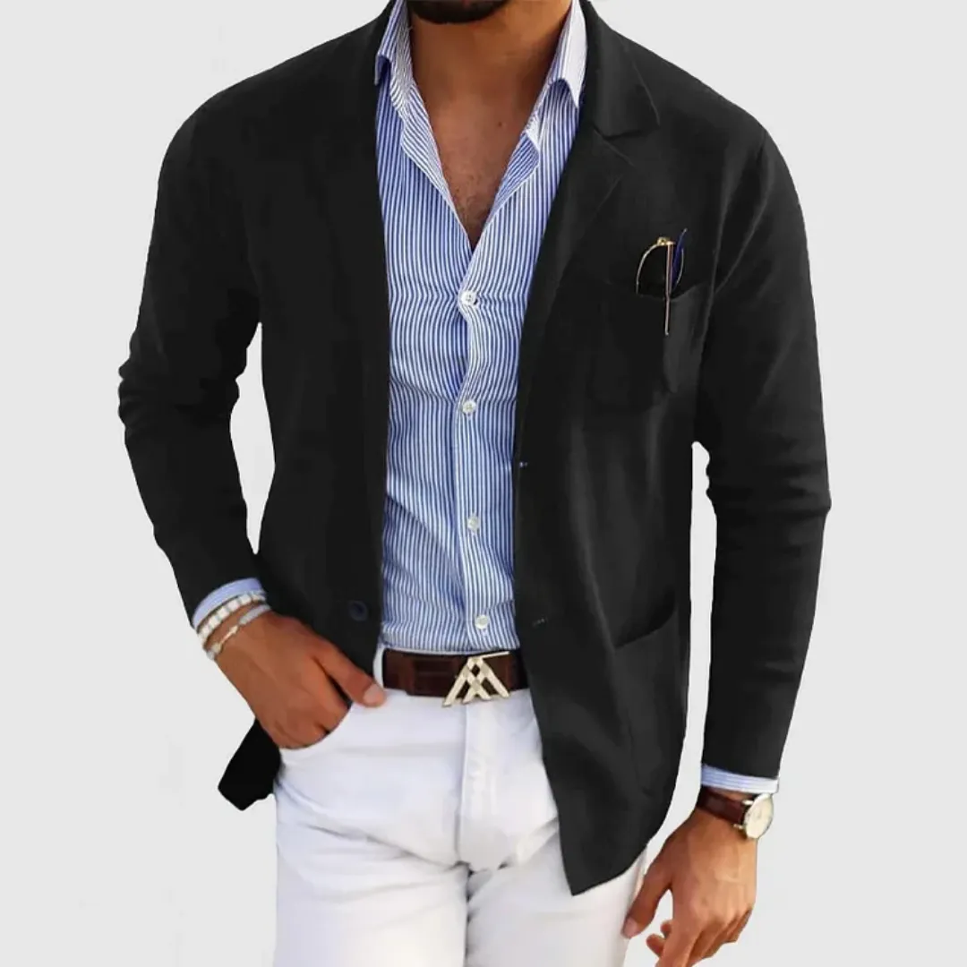 Men's Formal Long Sleeve Cardigan | Knit