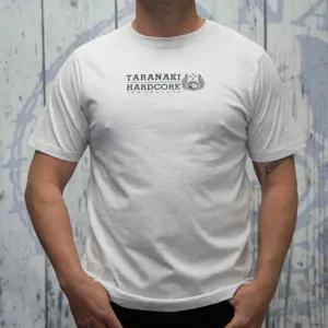 Mens Mountain To Sea T-Shirt - White Marle