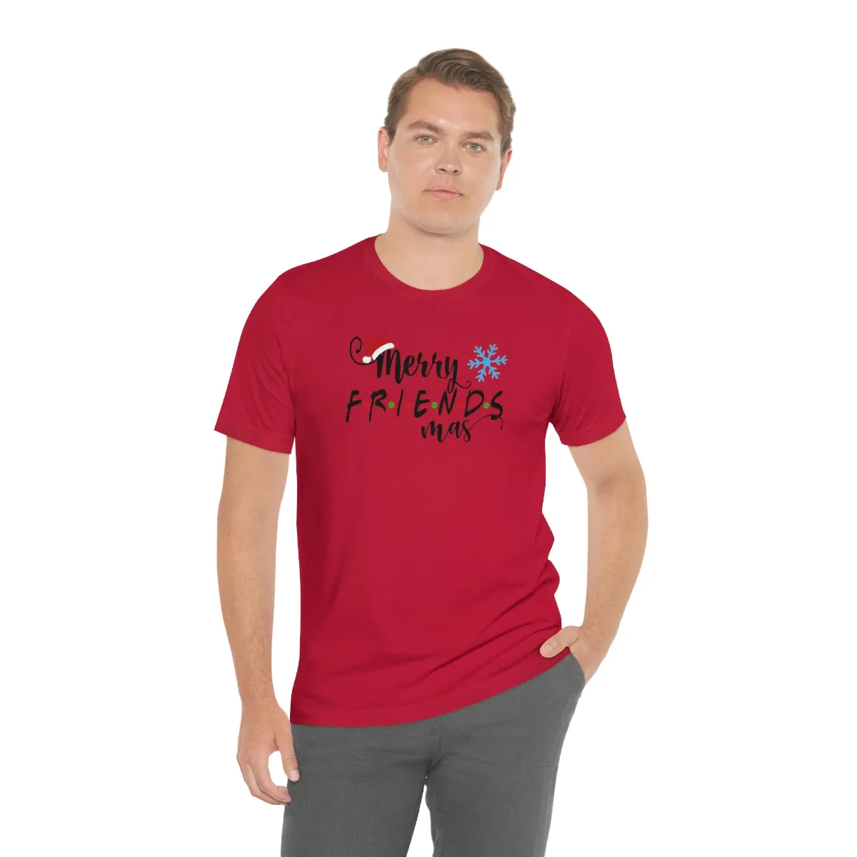 Merry FriendsMas-Unisex Jersey Short Sleeve Tee