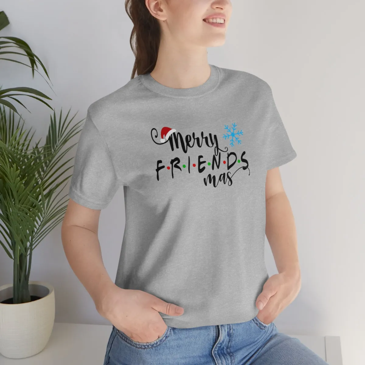Merry FriendsMas-Unisex Jersey Short Sleeve Tee