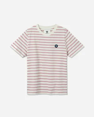Mia T-shirt -  Off/White/Rose