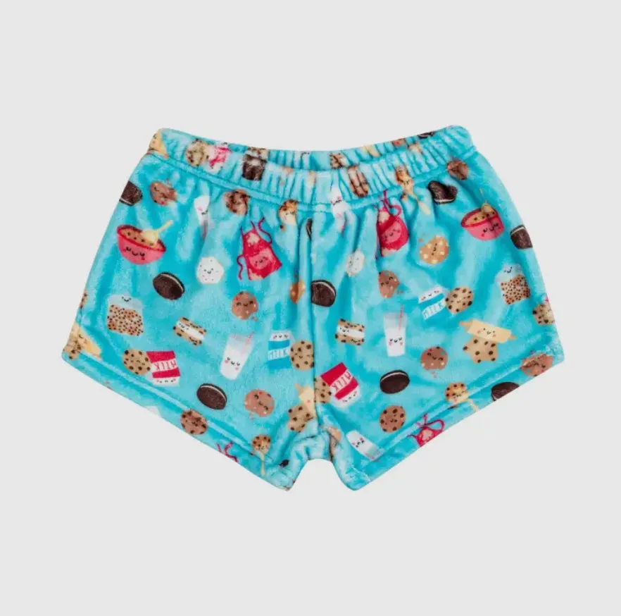 Milk & Cookies Plush Shorts