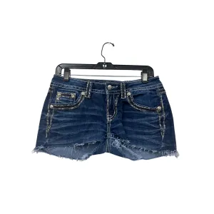 Miss Me Womens Denim Distressed Cutoff Shorts Size 27 #8046