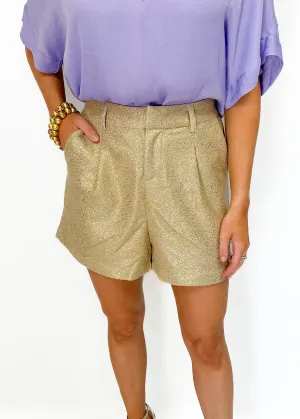 Molly Bracken Shorts - Gold