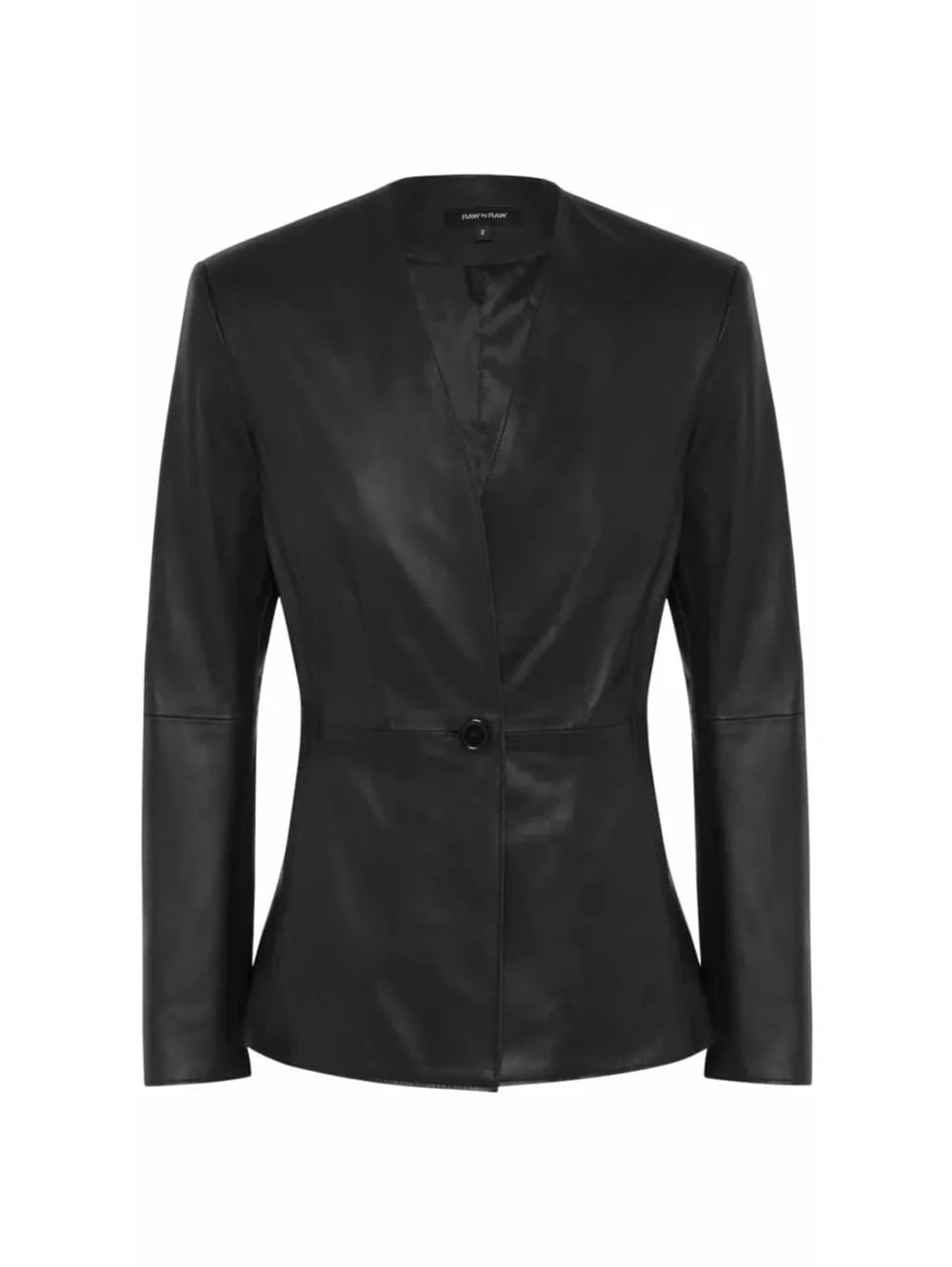 Monarch Formal Leather Blazer for Women