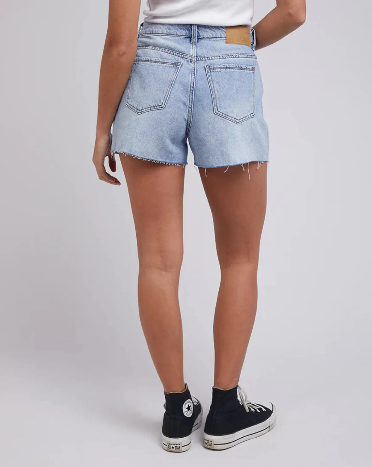 Monica Mom Short - Blue